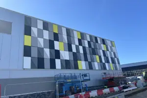 Leeds Bradford Airport — rainscreen cassette facade