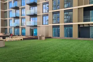 Residential block — bronze composite facade